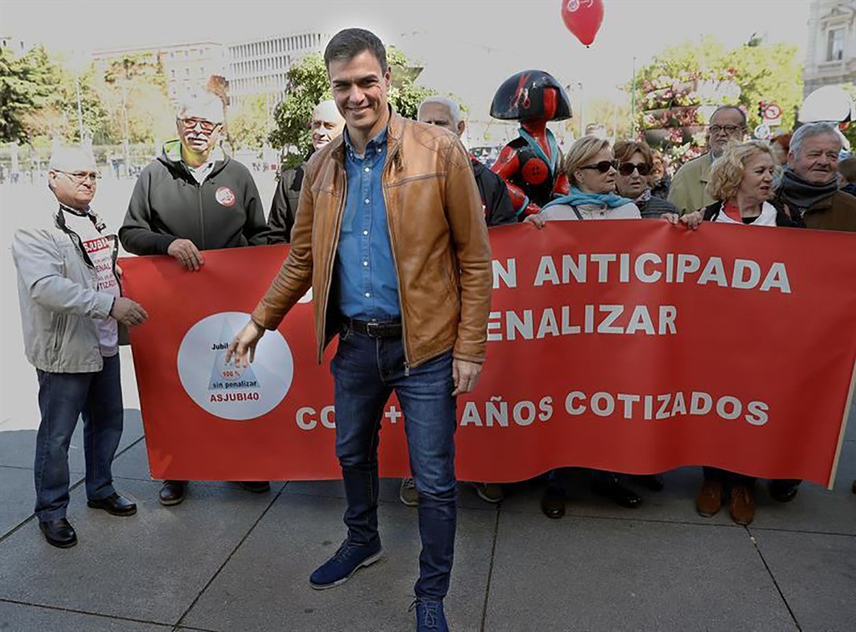 Carta abierta a Pedro Sánchez por las pensiones