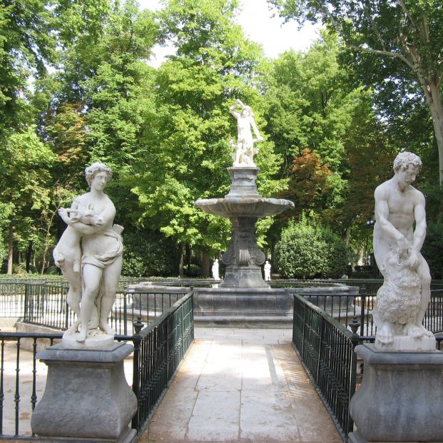 Aranjuez. Jardín de la Isla. Fuente de Hercules. Foto: Wikipedia