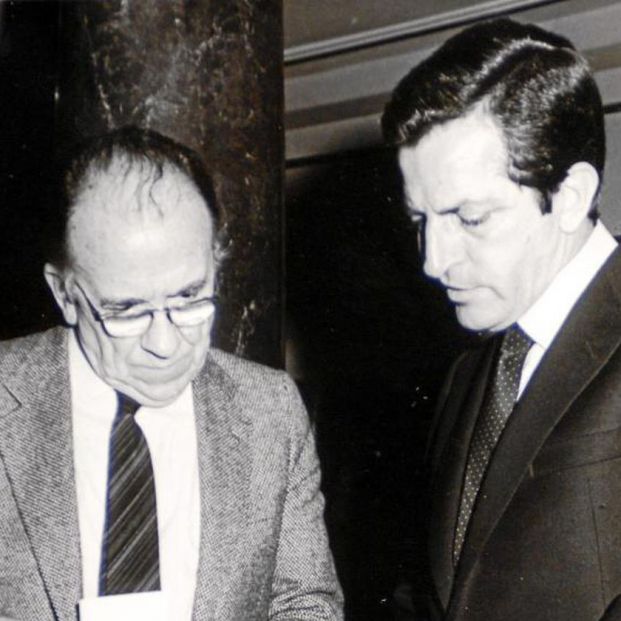Santiago Carrillo y Adolfo Suárez Santiago Carrillo y Adolfo Suárez