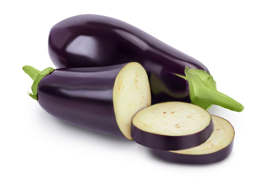 bigstock Eggplant Or Aubergine Isolated 390507791
