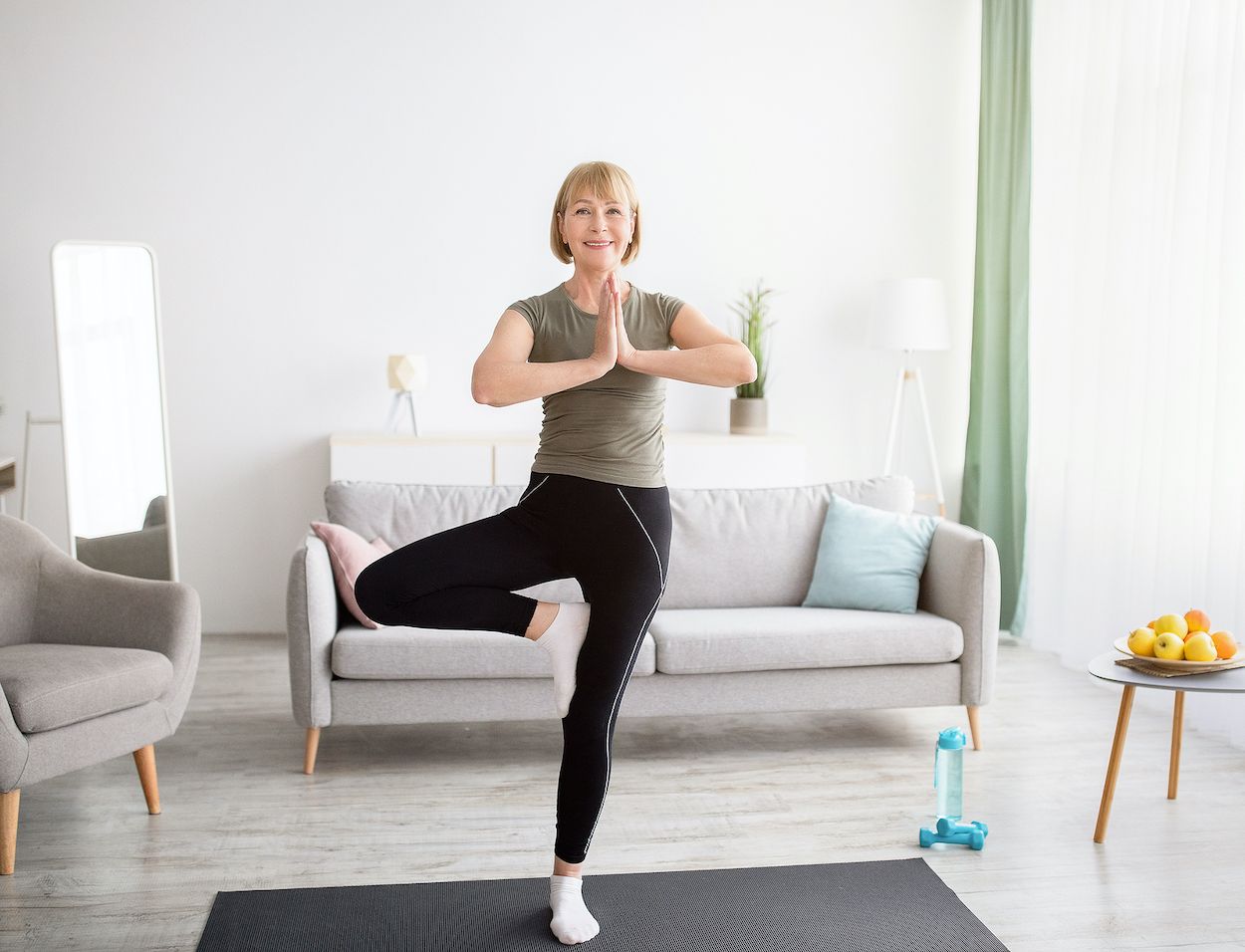 4 ejercicios para mejorar tu equilibrio
