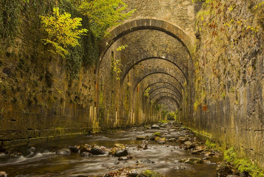 bigstock Autumn In Ruins Of The Orbaize 384415991