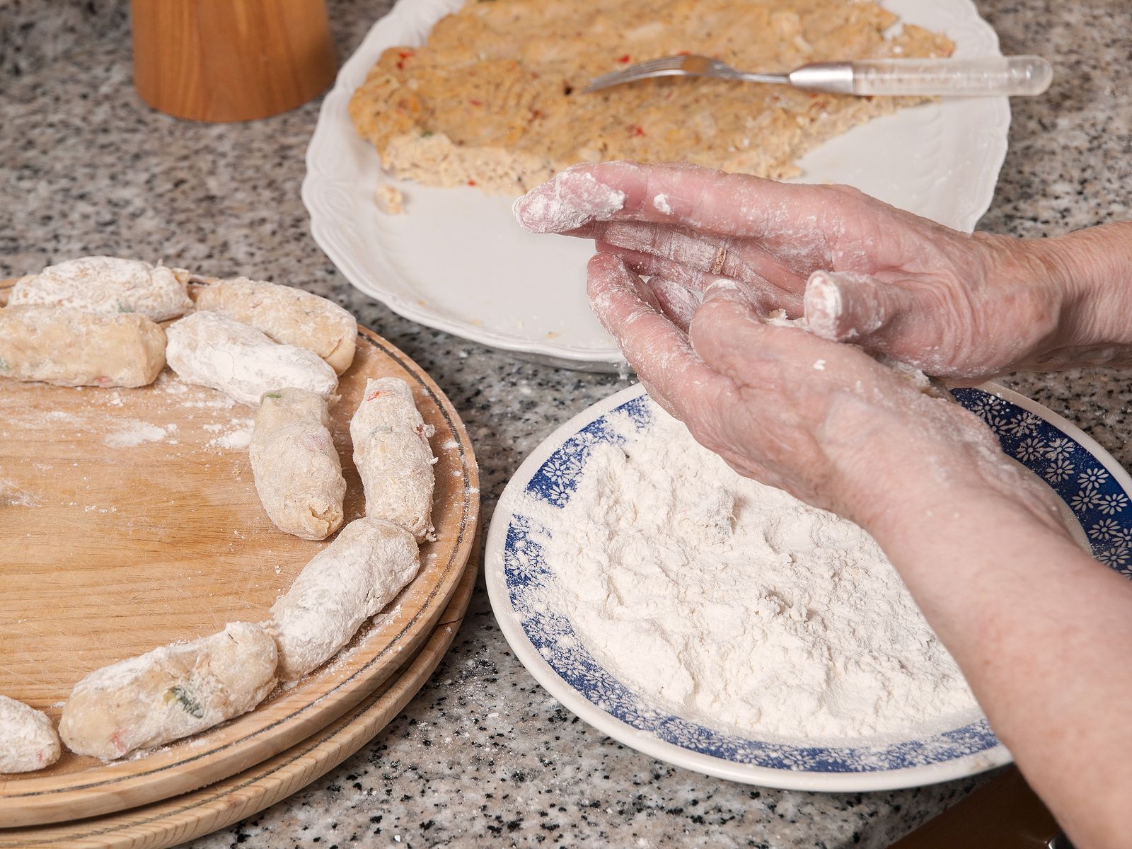 Trucos para que no se nos peguen las croquetas en las manos  Foto: bigstock