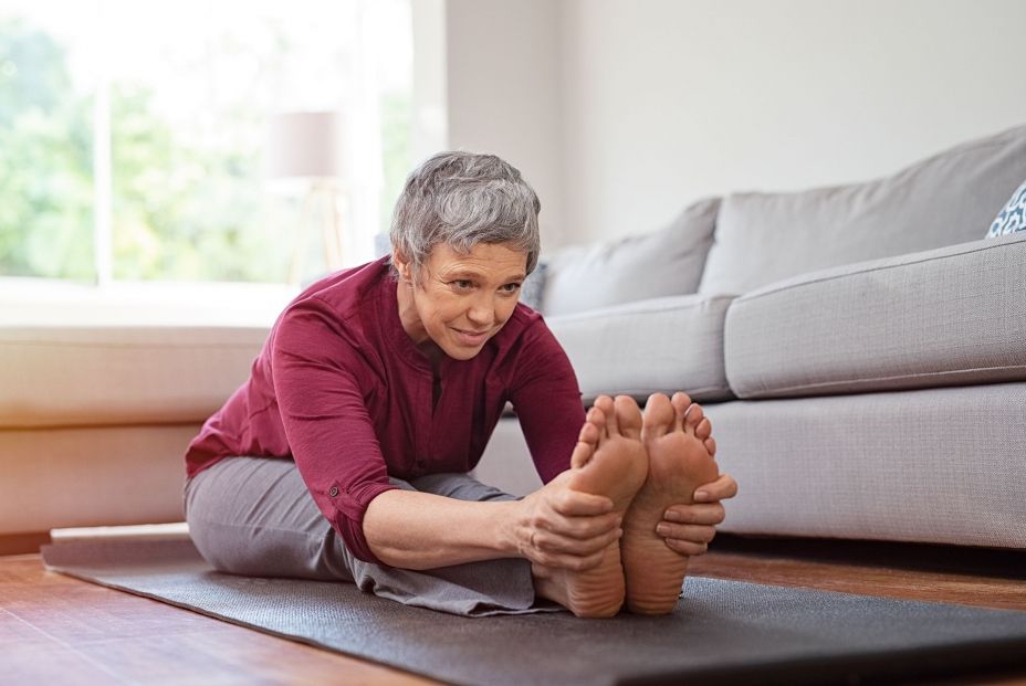 Yoga para tratar la disnea (bigstock)