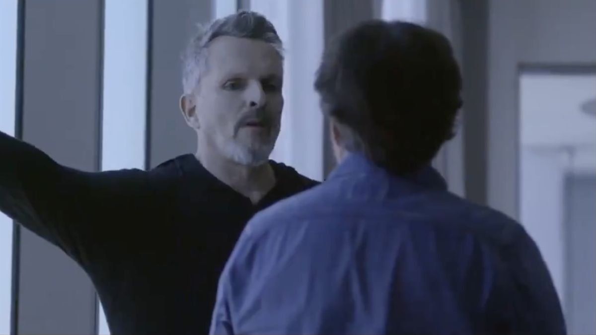 Miguel Bosé exige a Jordi Évole que se quite la mascarilla para entrevistarle: "¡Pero ya!"