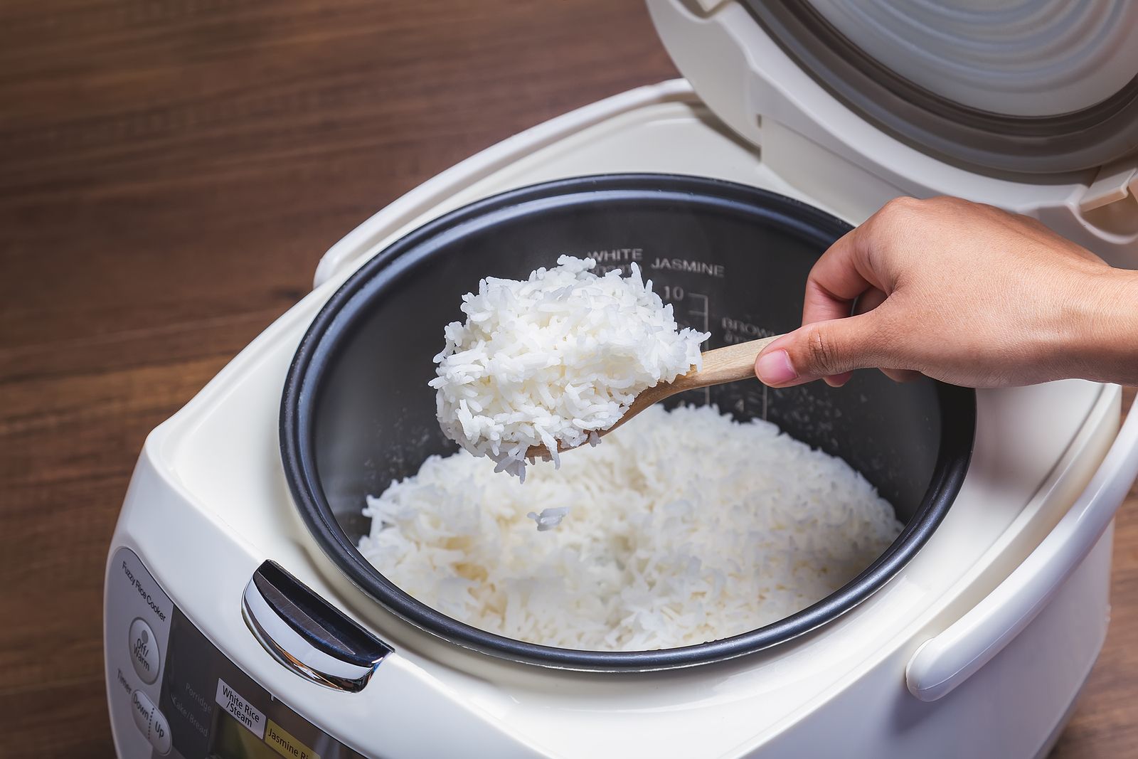 Como Preparar Arroz en Olla Arrocera