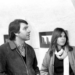 Marga Clark y Felipe Gonzalez (Galería Redor, 1981).