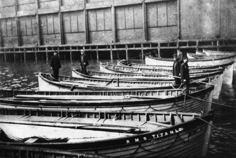 Botes del Titanic (Biblioteca Estatal de Queensland)