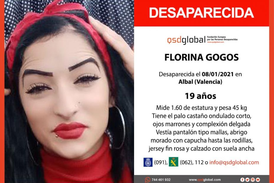 Desaparición de Florina Gogos Desaparición de Florina Gogos