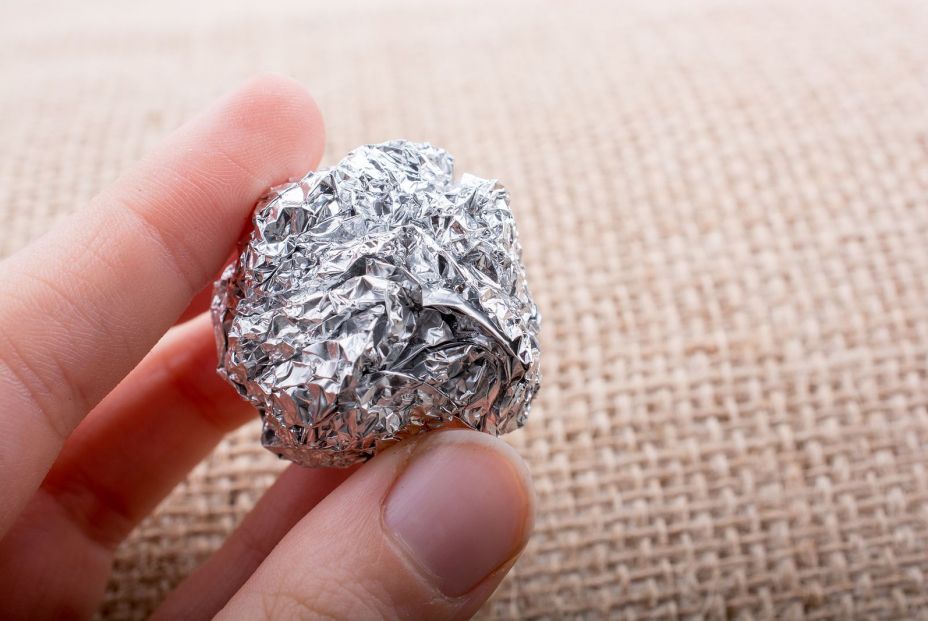 bigstock Aluminium Foil In The Shape Of 277755349