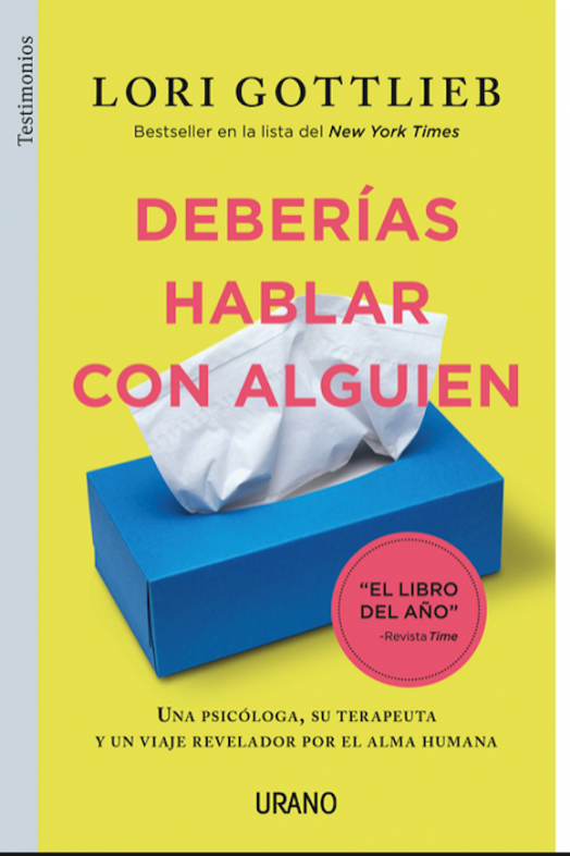 Libro Deberías hablar con alguien Ediciones Urano