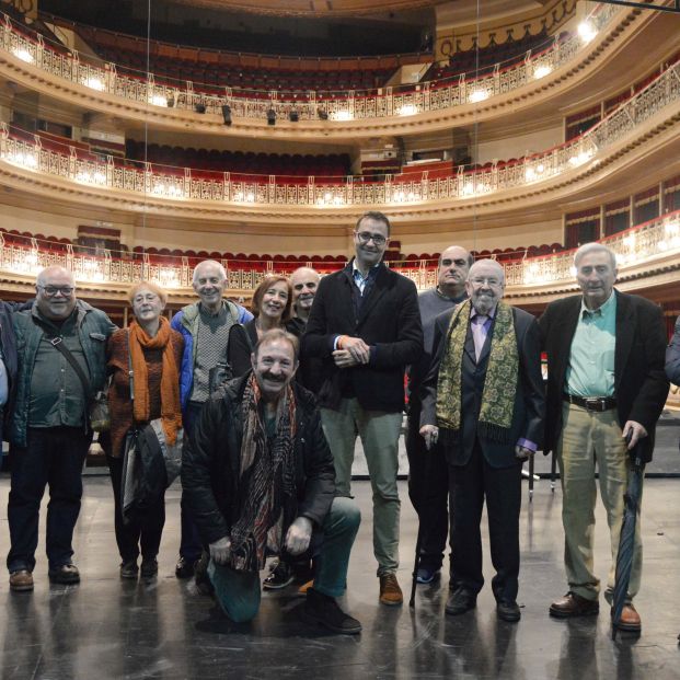 Homenaje a Juan José Otegui en el Teatro Campoamor el año 2019. Foto:Europa Press