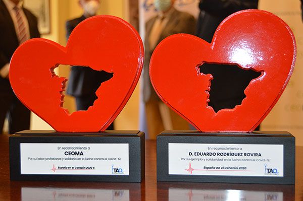 CEOMA, galardonada con la distinción 'España en el Corazón'