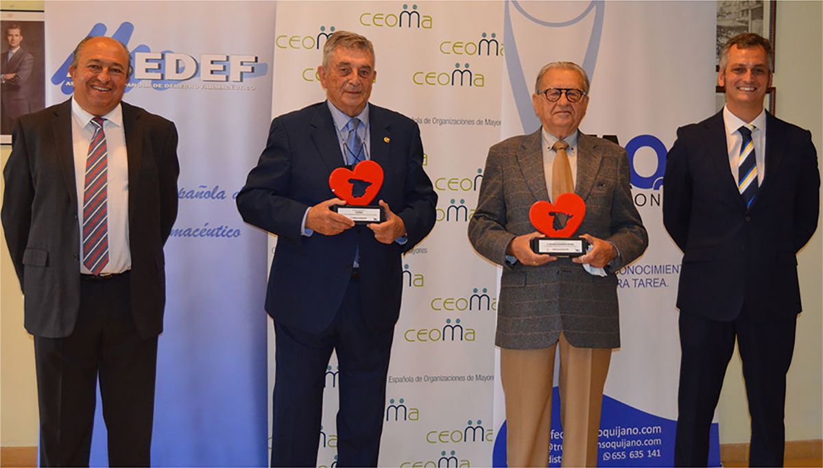 CEOMA recibe el premio 'España en el Corazón' por su ayuda a los mayores durante la pandemia