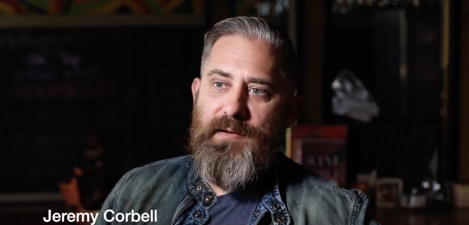 Jeremy Corbell. Foto: Captura de pantalla en Youtube Jeremy Corbell. Foto: Captura de pantalla en Youtube