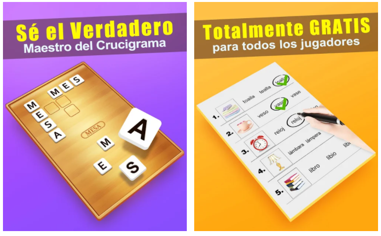 Palabras Cruz app