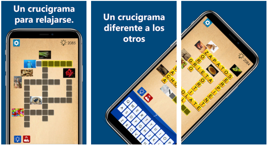 Crucigrama con imágenes app