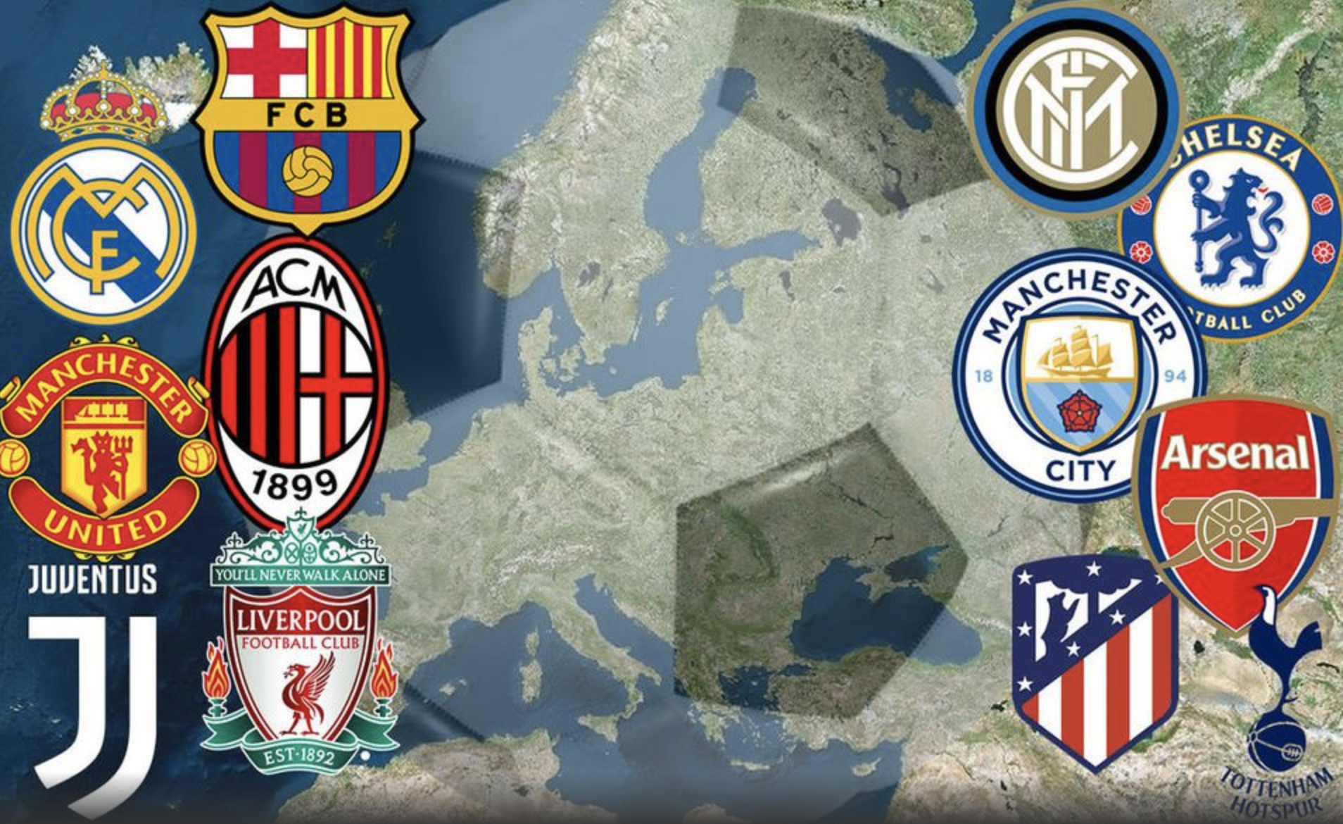 La Superliga: todas las claves, preguntas y respuestas sobre el cisma que divide al fútbol europeo. Imagen: Google