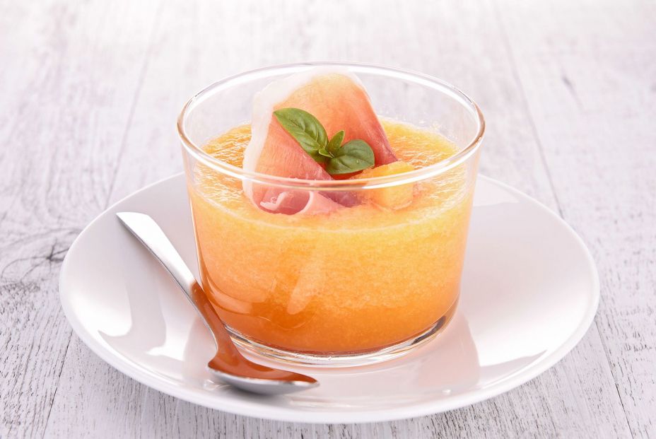 bigstock melon gazpacho cold soup 50434292