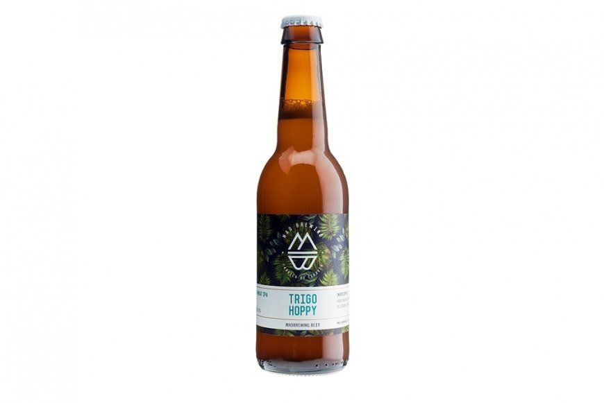 botella de mad brewing trigo hoppy