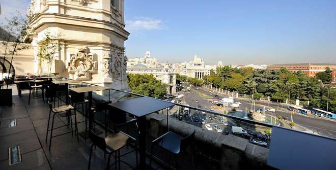 Terraza Cibeles. Foto  Turismo de Madrid