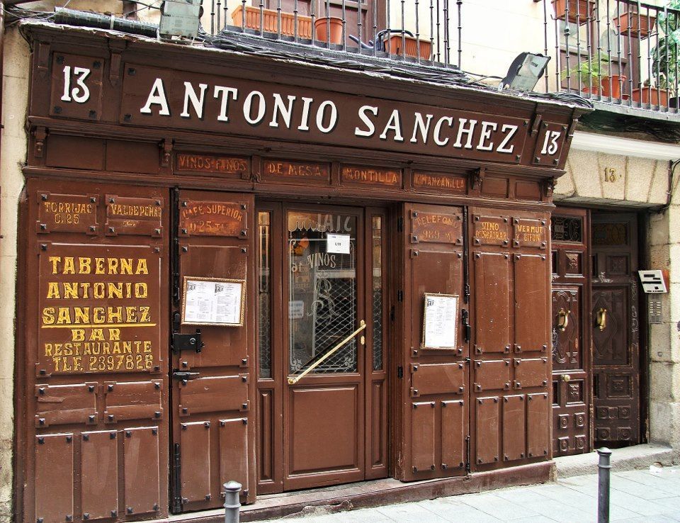 Taberna de Antonio Sánchez. Foto: Pinterest