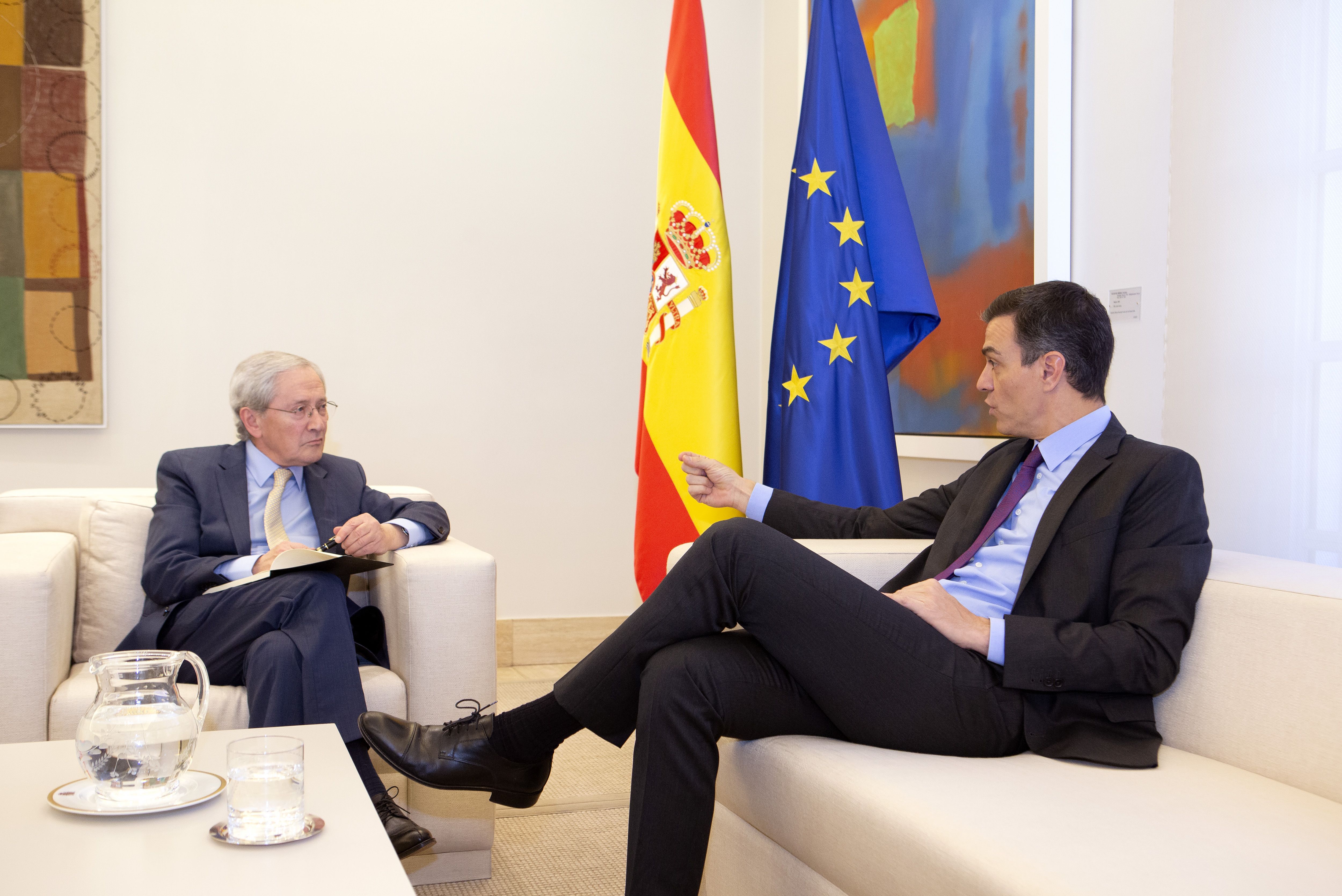 Fernando Ónega entrevista a Pedro Sánchez