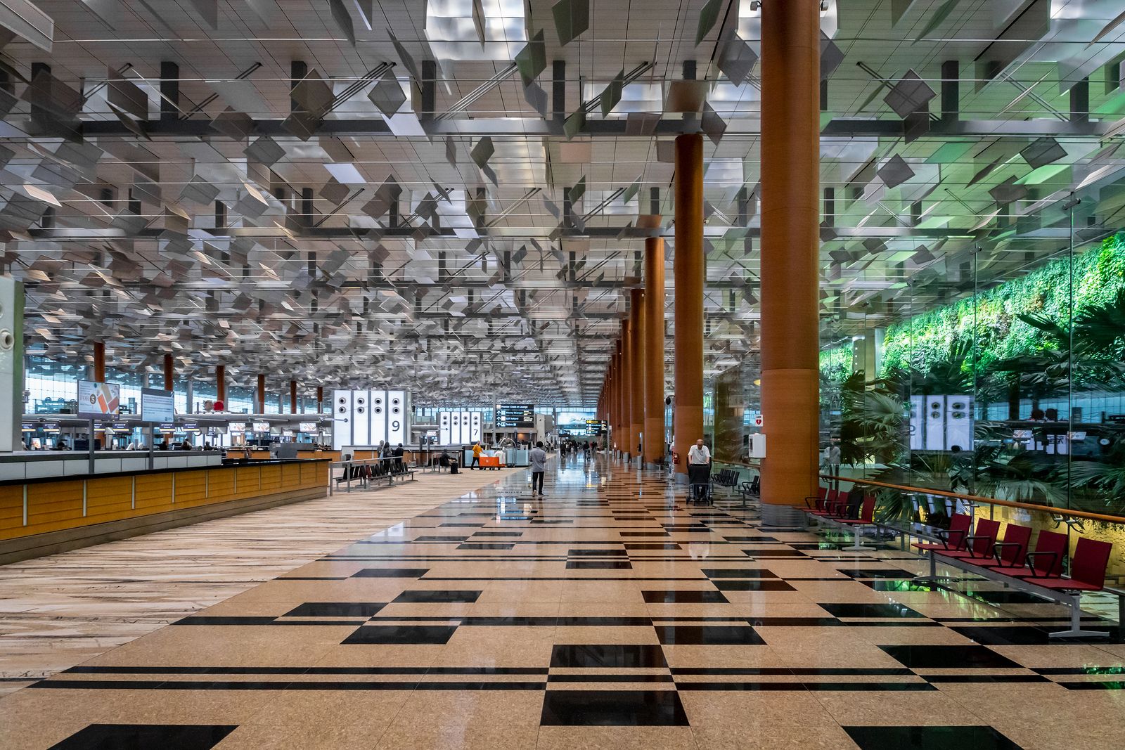 Aeropuerto de Changi, Singapur, considerado el mejor aeropuerto del mundo (BigStock)