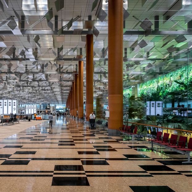 Aeropuerto de Changi, Singapur, considerado el mejor aeropuerto del mundo (BigStock)