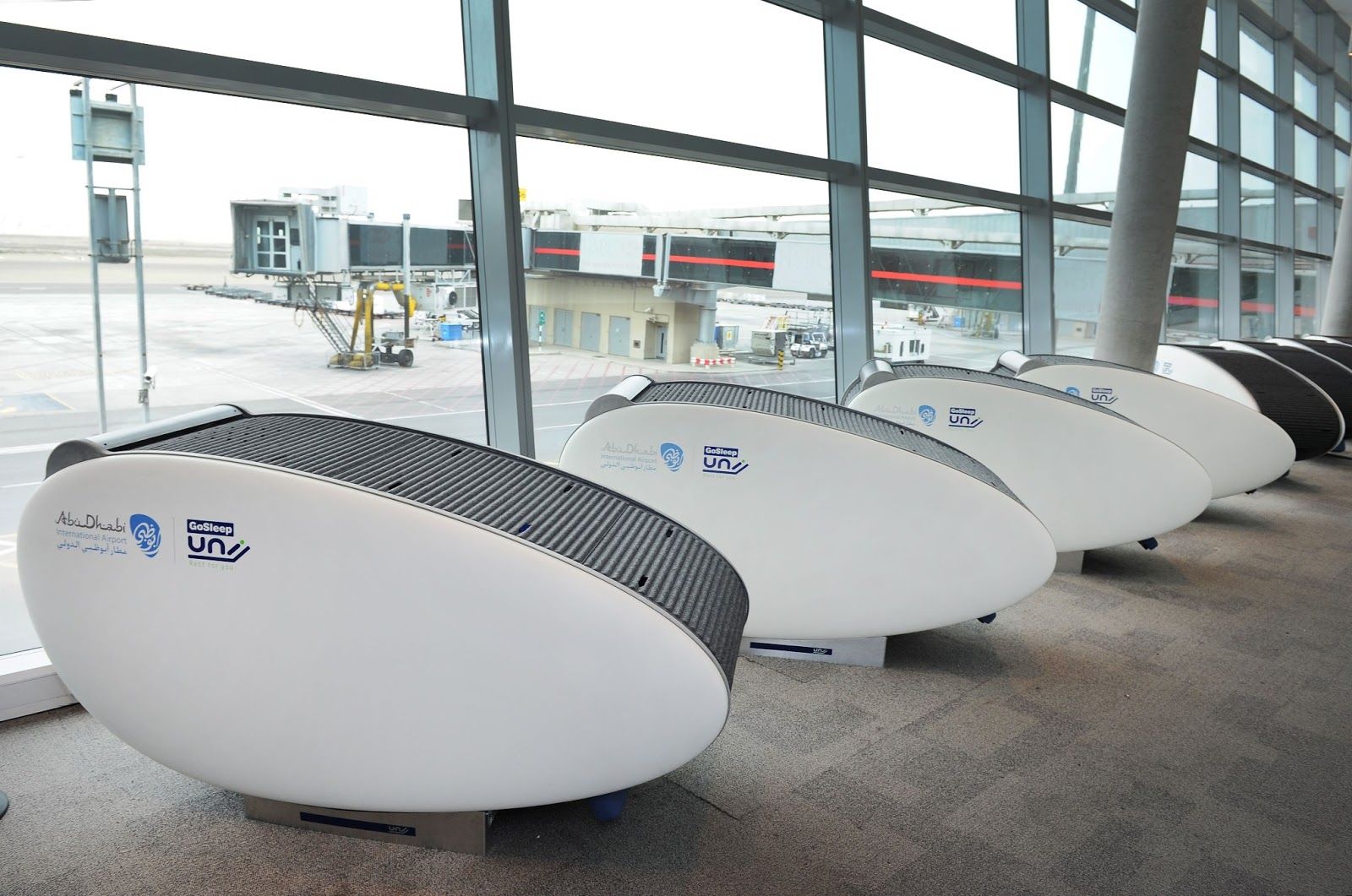 ¿Sabías que hay aeropuertos en los que puedes quedarte a dormir? (Aeropuerto Abu Dabi)