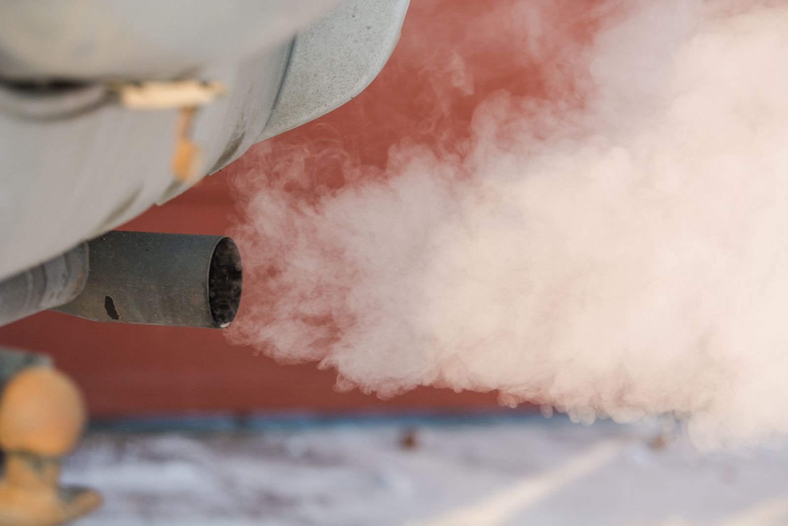 Pegatina medioambiental para el coche (bigstock)