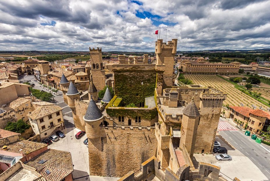 bigstock Castle Olite Navarra Spain 205086199