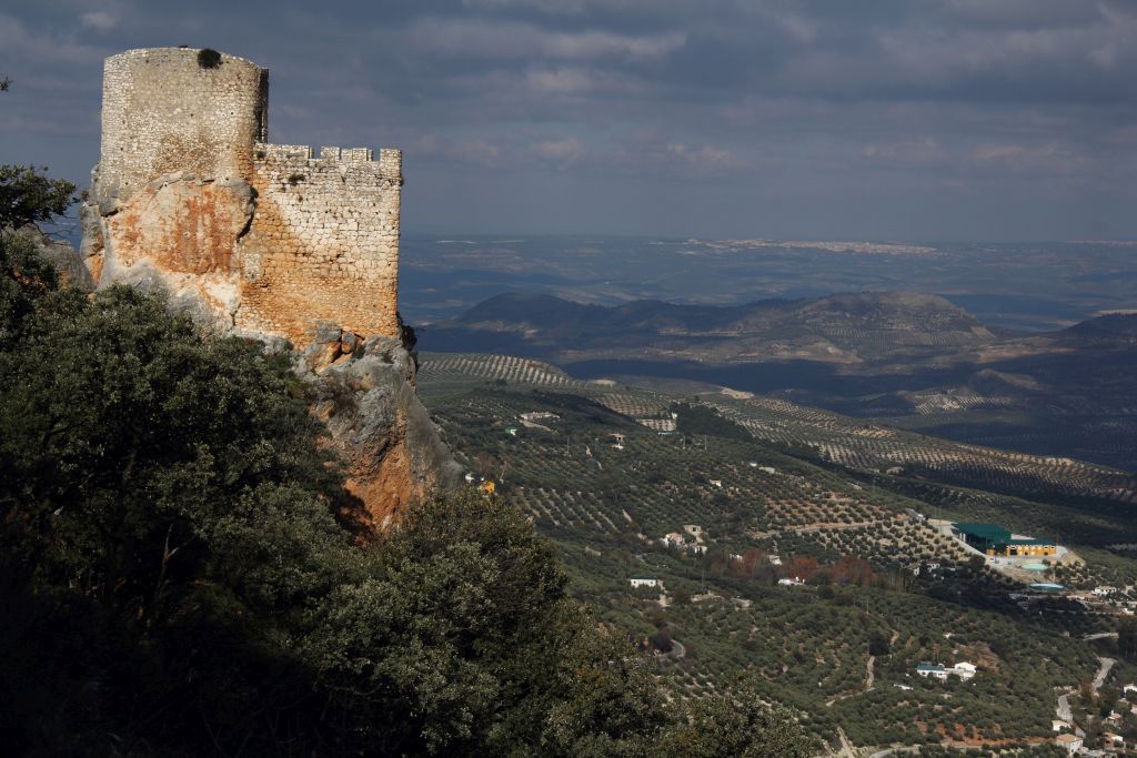 Mirador castillo de Albánchez Sierra Mágina (www.juntadeandalucía)
