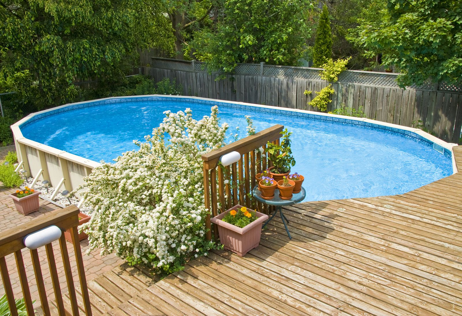 Prepara tu piscina y jardín para el buen tiempo (bigstock)