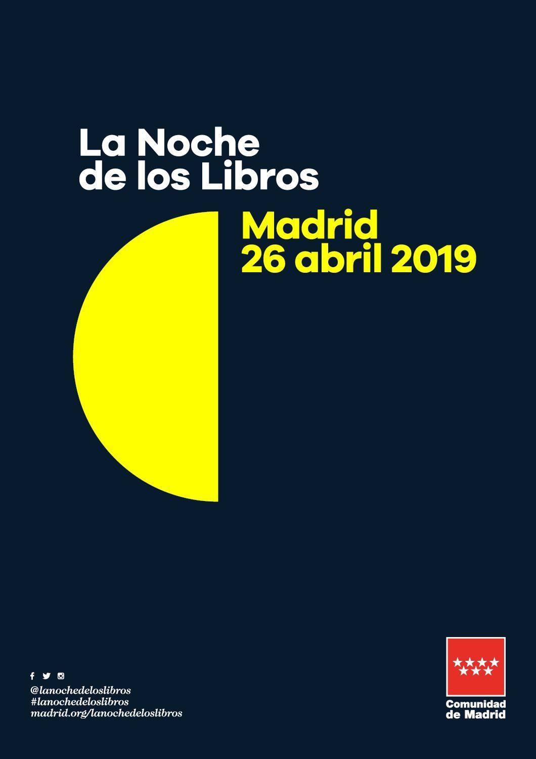 La noche de los libros Madrid 2019