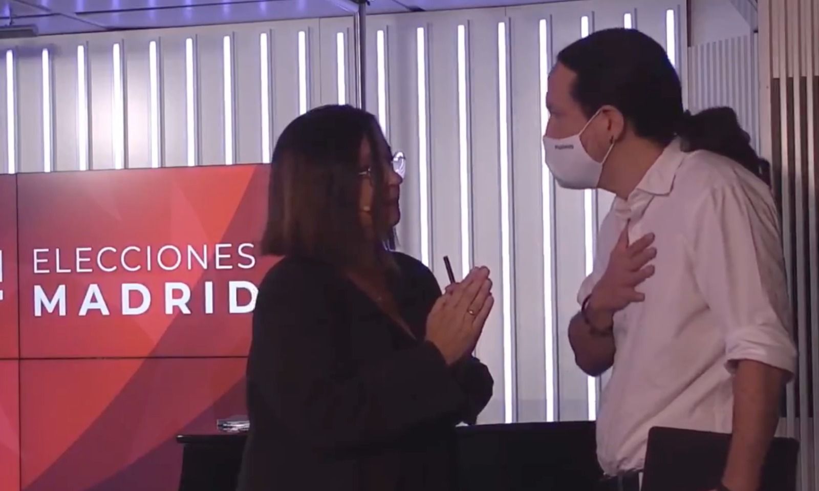 Iglesias se marcha del estudio de la Cadena SER en pleno debate por el 4M