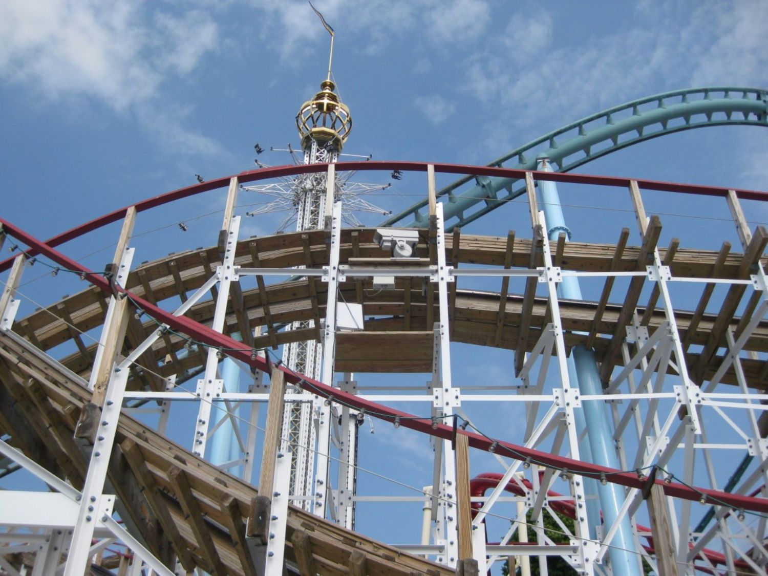 Montaña rusa, clave en los parques temáticos (Pxhere)