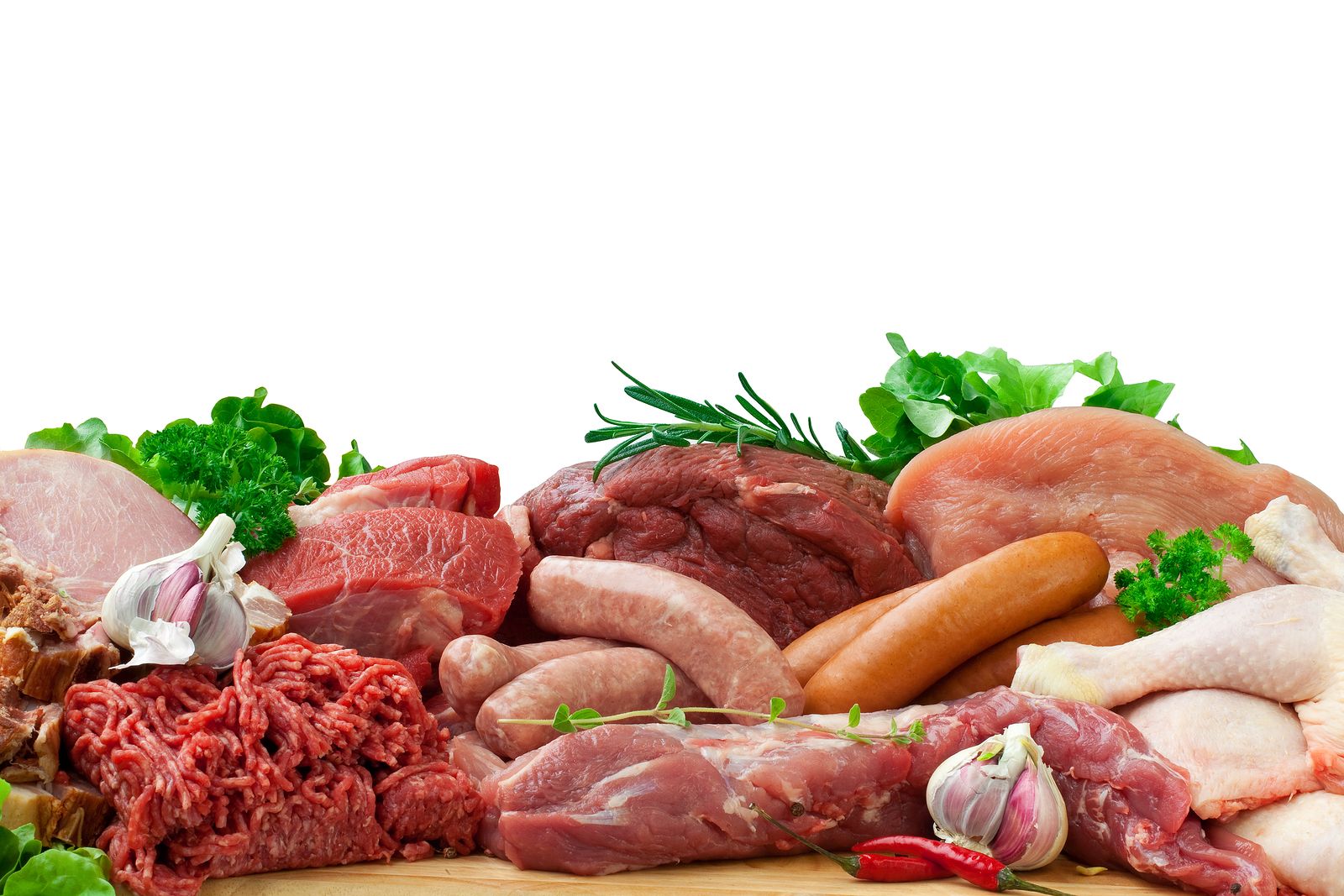 Distintas partes del cerdo ibérico (bigstock)