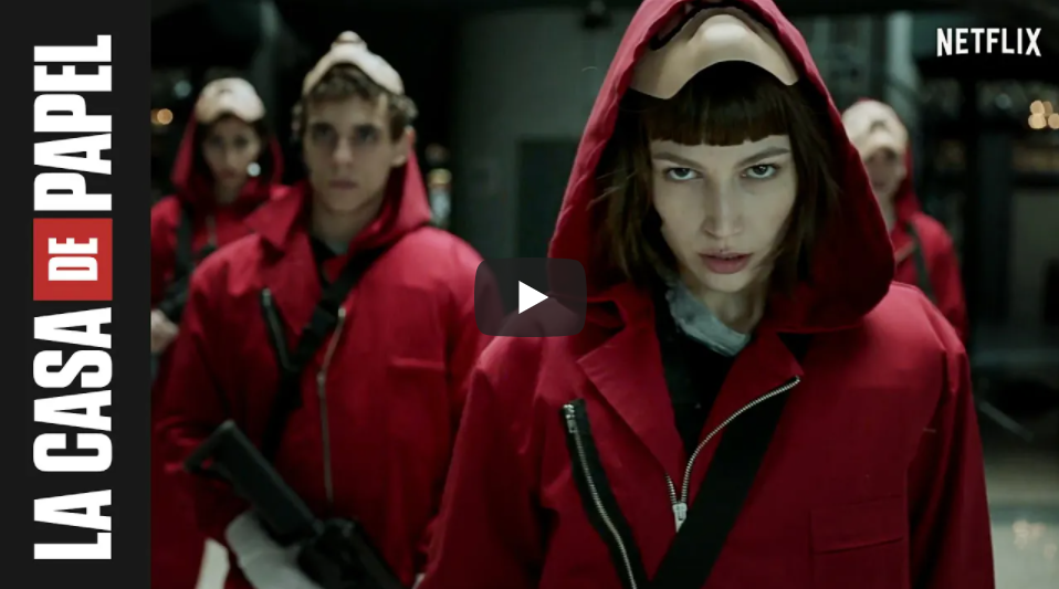 Trailer la casa de papel