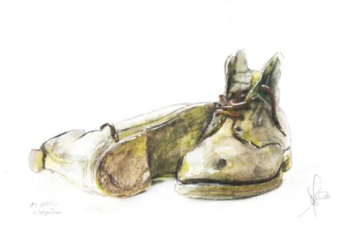 “Los viejos zapatos” obra de Miguel Ángel Martínez Coello R A: 8840. La Soledad no deseada, preludio de la muerte deseada