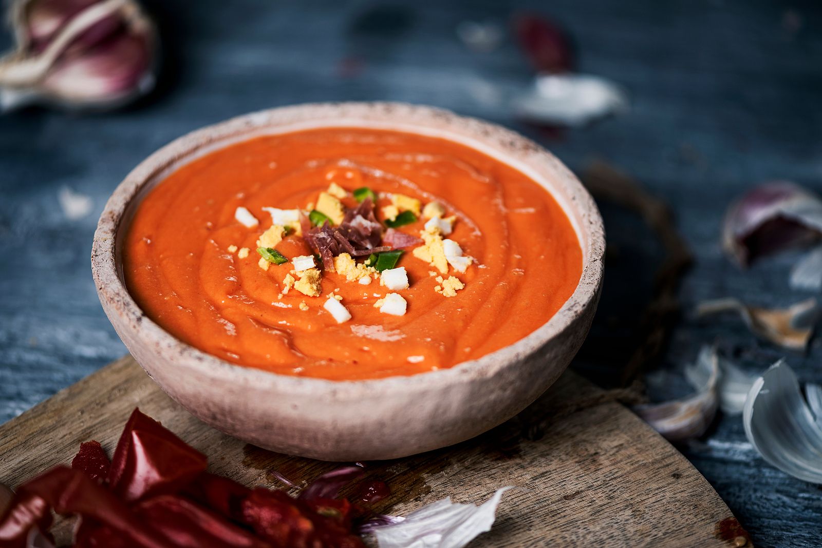 Trucos para que tu gazpacho y salmorejo queden cremosos Foto: bigstock