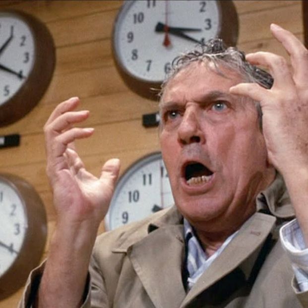 Peter Finch en 'Network' (1976)  