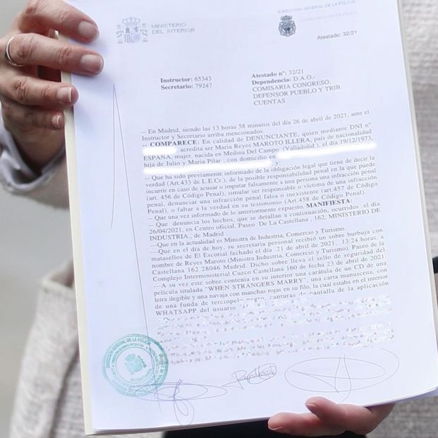 Denuncia Maroto Denuncia Maroto