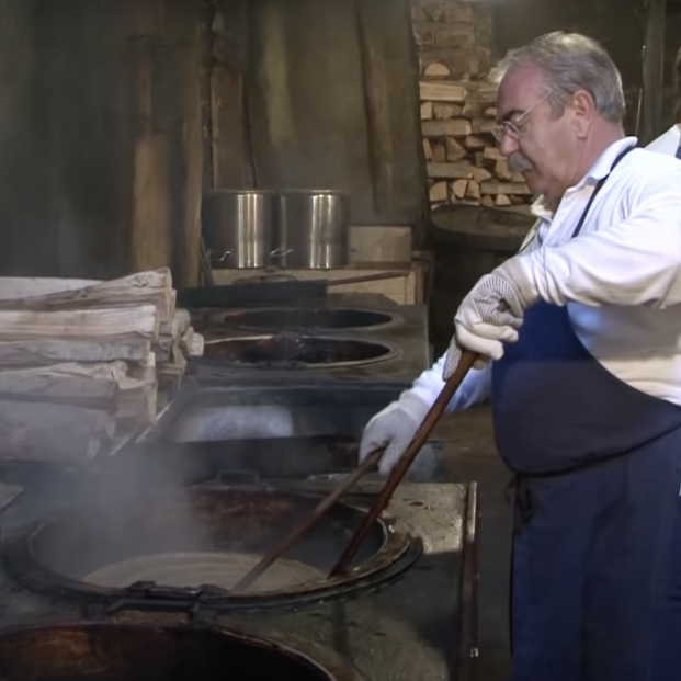 "Churrería 'La Mañueta' de Pamplona" (Captura del vídeo de YouTube de Eugenio Monesma)