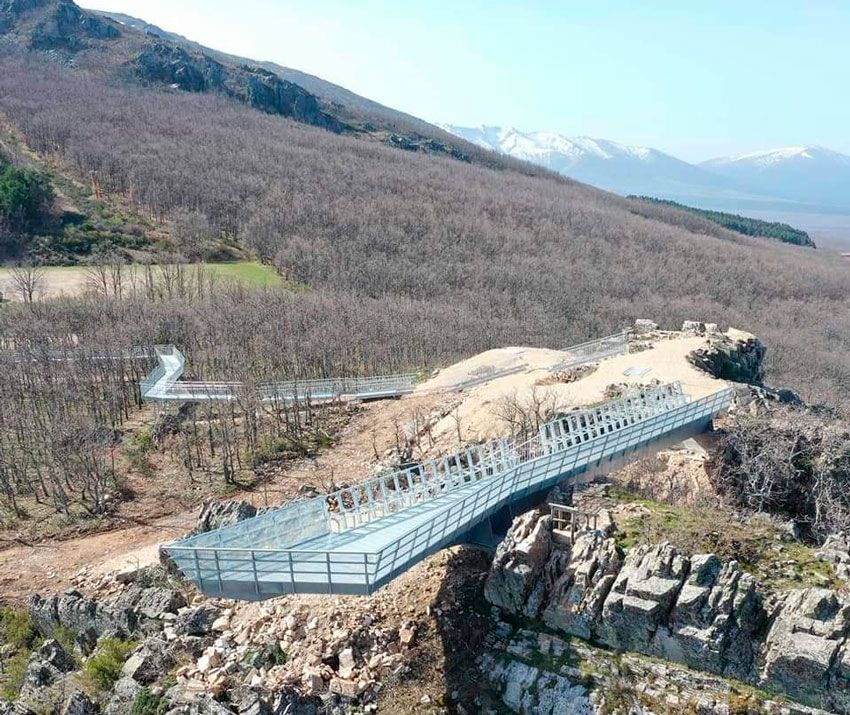 Polémica por el mirador artificial de Riaza: "Es un atentado al patrimonio"