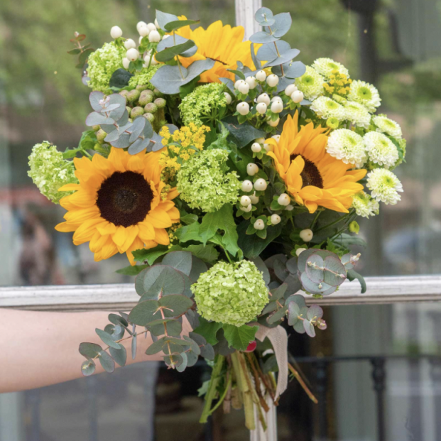 Ramo de girasoles de 'Salón de Fleurs'. Especial para el Día de la Madre