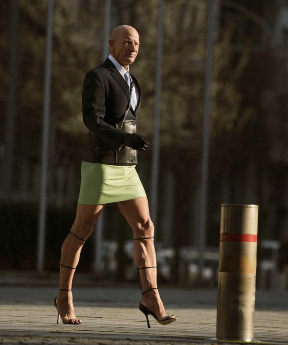 Mark Bryan es un hombre heterosexual que le gusta vestirse con prendas ligadas al género femenino (Foto: instagram) Mark Bryan es un hombre heterosexual que le gusta vestirse con prendas ligadas al género femenino (Foto: instagram)