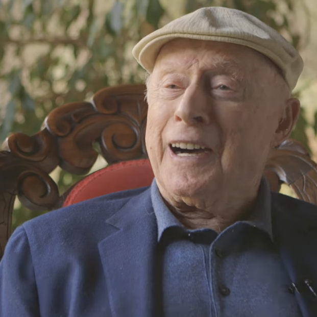 Norman Lloyd en una entrevista para The Hollywood Reporter en  2016