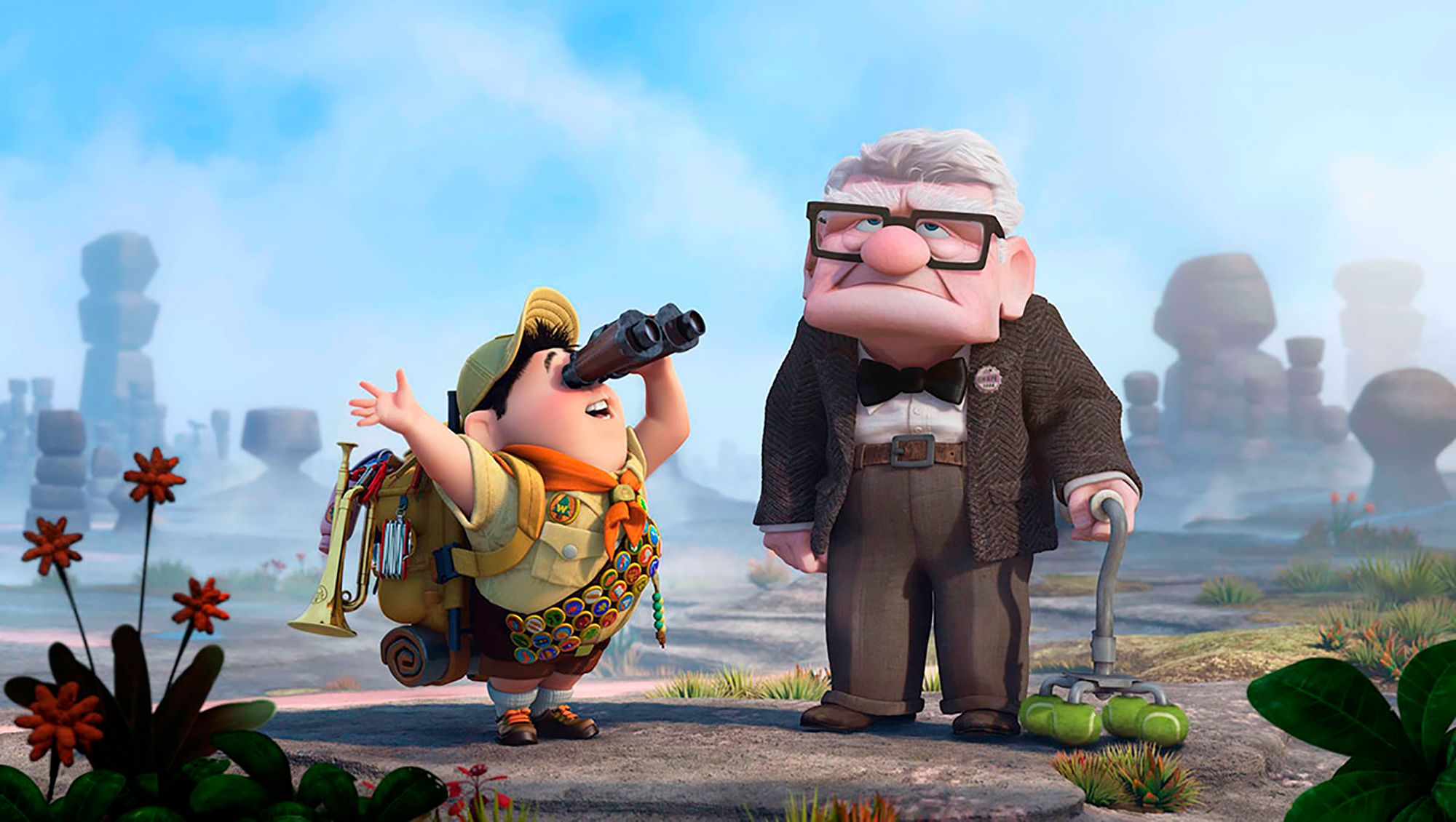 Películas para nietos y abuelos: 'Up' y cómo entender a los mayores