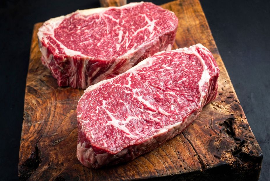 bigstock Raw dry aged wagyu entrecote b 360364627